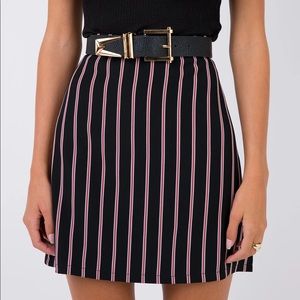 Princess Polly Devil’s Kiss Mini Skirt Black